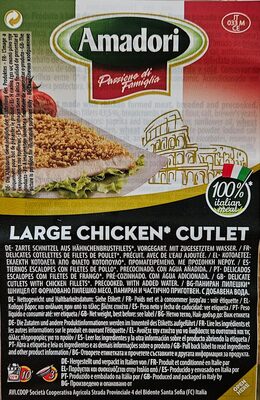 Escalope de poulet pané