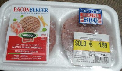 Baconburger front packaging