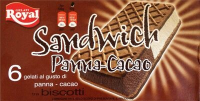 Sandwich Panna-Cacao front packaging