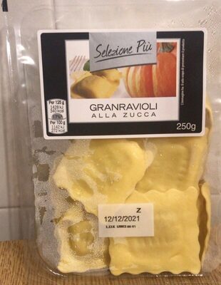 Grantavioli alla zucca front packaging