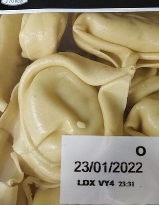 Cappellacci al tartufo front packaging