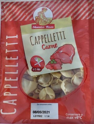Cappelletti carne front packaging