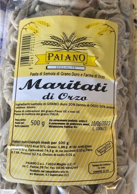 Maritati d’orzo