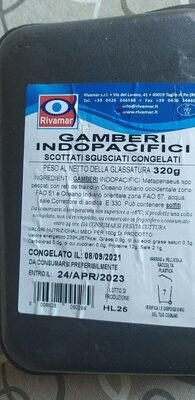 Gamberi indopacifici