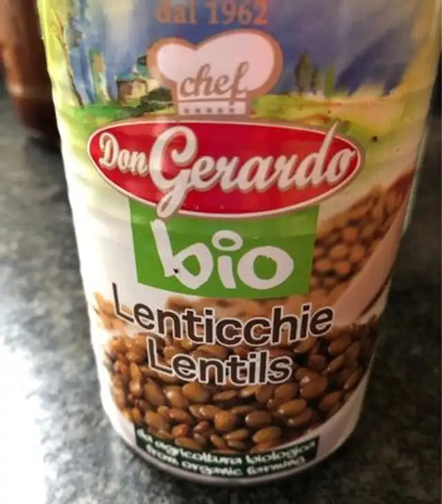 Lenticchie Lessate Feger Don Gerardo Latt Bio 400 GR PN Lenles front packaging