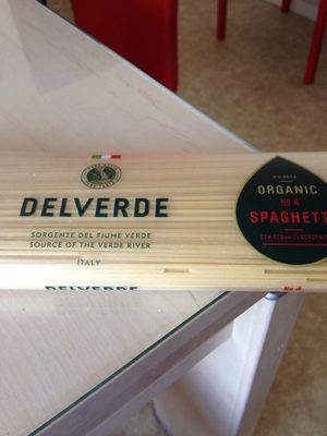 Bio Spaghetti N. 4 500 GR. Delverde