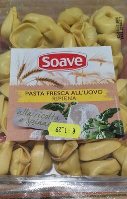 Pasta fresca all'uovo ripiena alla ricotta e spinaci