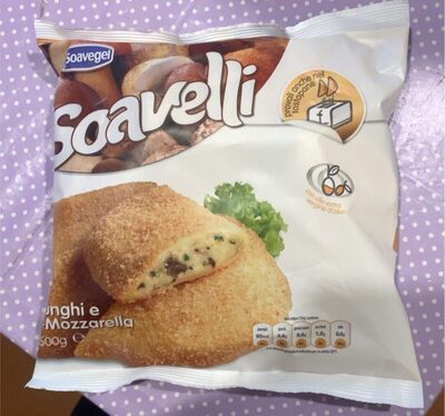 soavelli funghi e mozzarella front packaging
