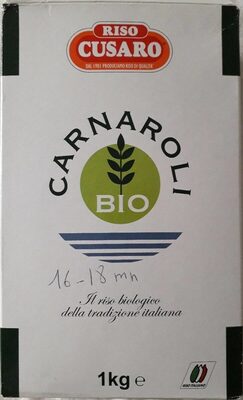 Carnaroli bio front packaging