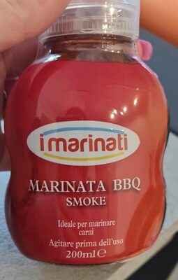 Marinata bbq smoke front packaging