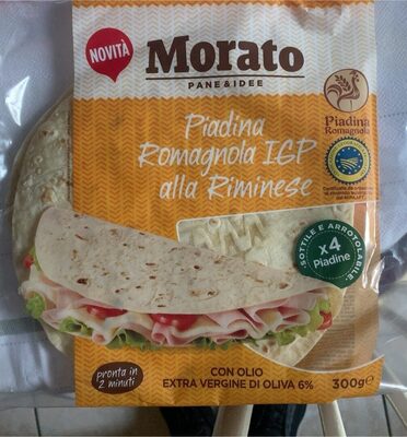 piadina romagnola IGP alla riminese