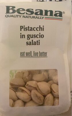 Pistacchi in guscio salati