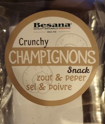 Crunch champignons sel et poivre