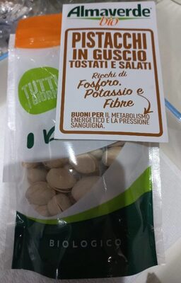 Pistacchi in guscio tostati e salati
