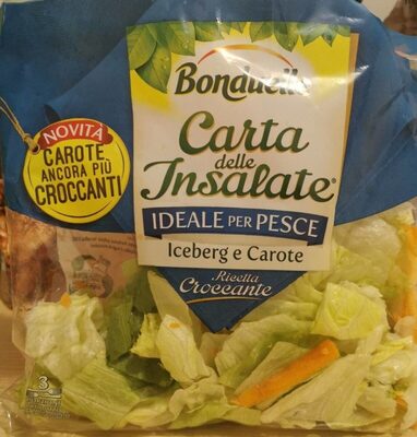 Carta delle insalate