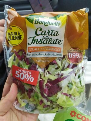 carta delle insalate