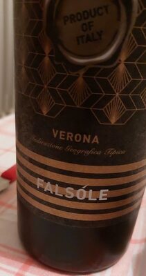 Vino rosso di verona front packaging