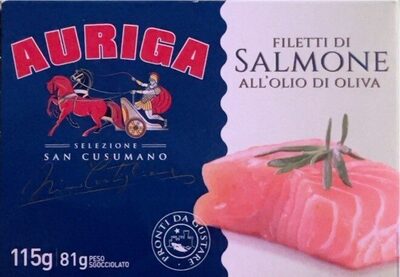 Filetti di Salmone all'olio d'oliva