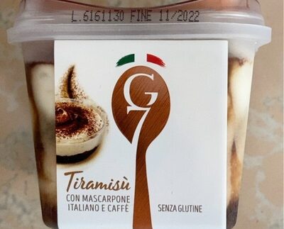 Gelato tiramisù front packaging