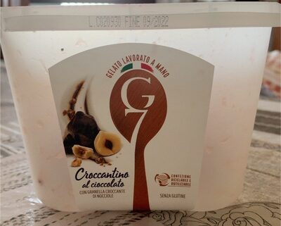 Croccantino al cioccolato front packaging