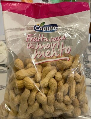 Arachidi in guscio tostate