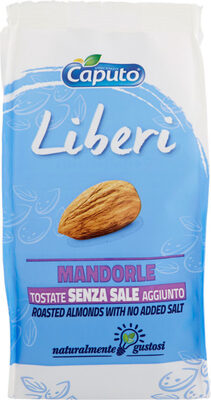 Liberi mandorle tostate senza sale aggiunto