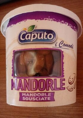 Mandorle sgusciate front packaging