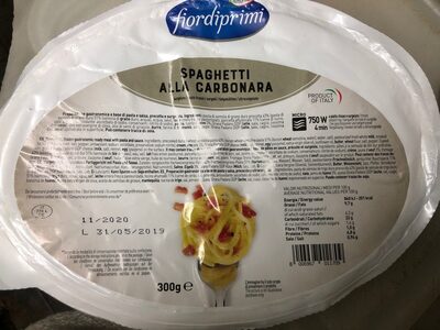 Spaguetti alla carbonara