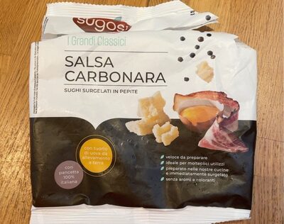 Salsa carbonara front packaging