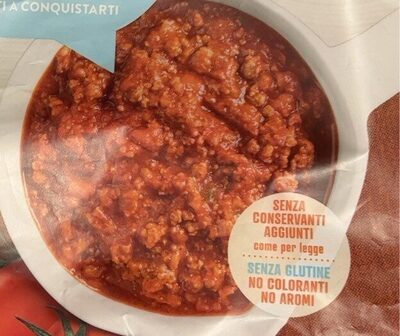 Ragù alla bolognese front packaging