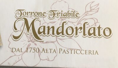 Torrone friabile Mandorlato front packaging