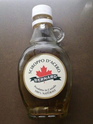 Sciroppo d 'acero Berdard front packaging