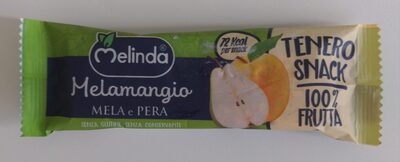 Mela mangio Mela  e Pera front packaging