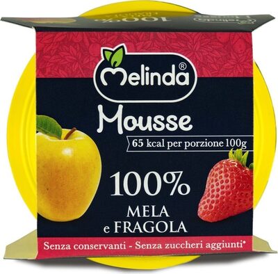 Mousse mela fragola front packaging