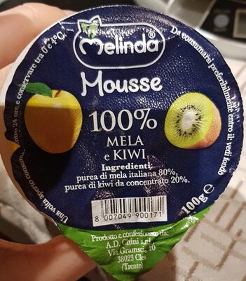Mousse mela e kiwi