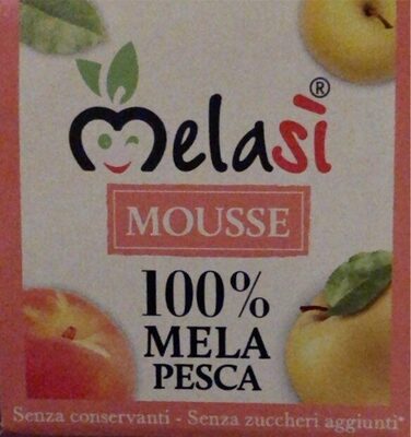 Mousse mela e pesca