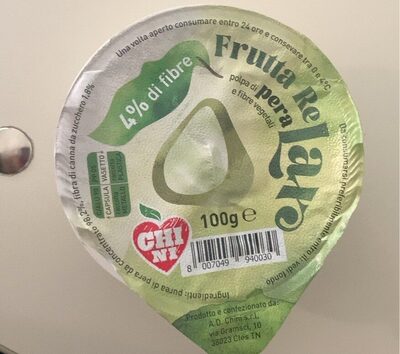 Frutta relax polpa di pera