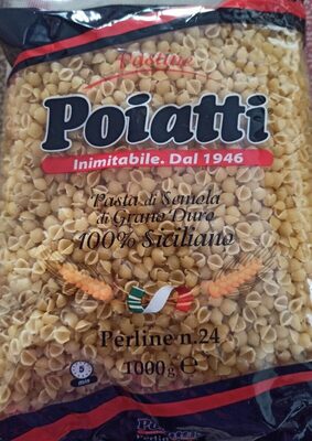 Pasta Perline N 24 KG 1, Sacchetto front packaging