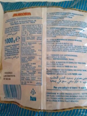 Mezze penne front packaging