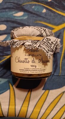 marmellata al Chinotto di Savona