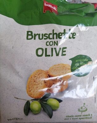Bruschette con olive