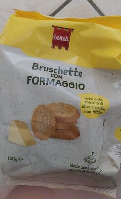 Bruschette con formaggio
