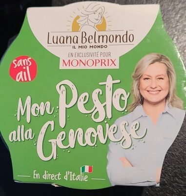 Mon pesto alla Genovese front packaging