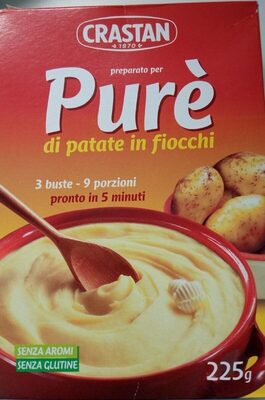 Purè di patate in fiocchi