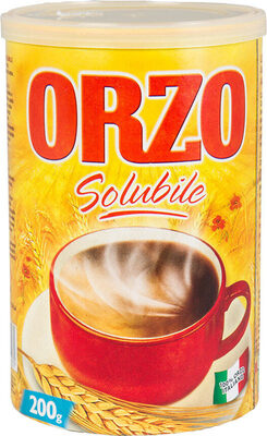Orzo Solubile front packaging