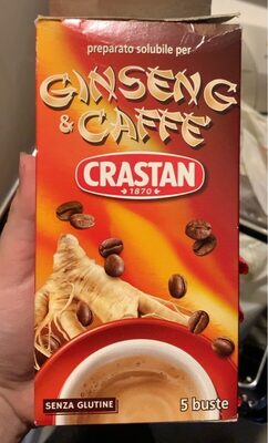 Cinseng & caffè front packaging