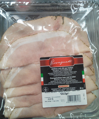 Jambon cuit rôti aux herbes