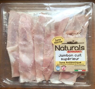 Jambon cuit superieur front packaging