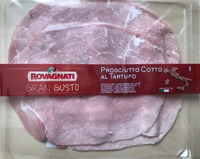 Jambon cuit a la truffe front packaging