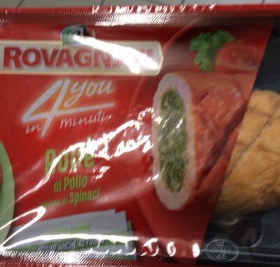 Rollè di pollo ripieno di spinaci